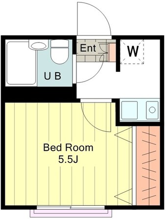 ツーユーハイツ上野町の物件間取画像